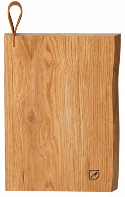 Image de Planche à découper en chêne massif Chop-Chop n°2  - 35 x 24 x 2 cm