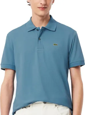 Zdjęcie produktu dla Lacoste L1212 Short Sleeved Ribbed Collar S Niebieski