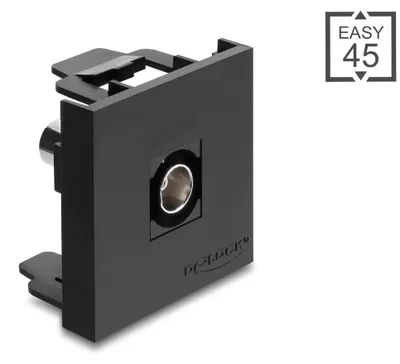Image de Adaptateur BNC mâle vers BNC femelle, module 50 ohms, couleur noire