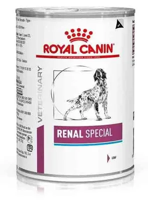 Produktbild von Hundefutter Royal Canin Veterinary Diet Renal Spezial (12 Dosen à 410g) - Für Hunde mit Nierenerkrankungen