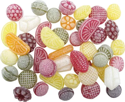 Image de Mélange de fruits nobles Bonbons au goût sucré de fruits 150g