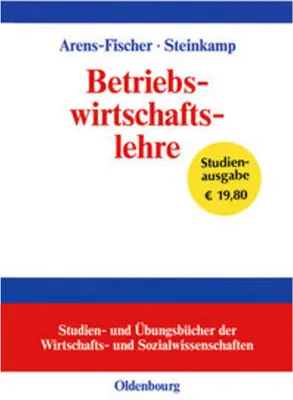 Produktbild von Betriebswirtschaftslehre