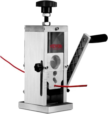 Kabelabisolier-Maschine, 1,5–38 mm, Aluminium, manuell