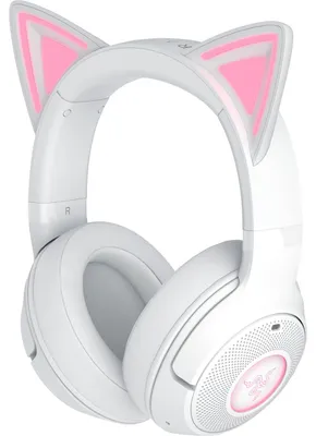 Produktbild von Razer Kraken Kitty V2 BT, Kabellos, 20 - 20000 Hz, Gaming, 325 g, Kopfhörer, Weiß