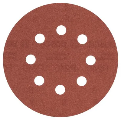 Produktbild von Schleifblatt-Set für Exzenterschleifer D= 125 mm, K=240, 5-tlg.