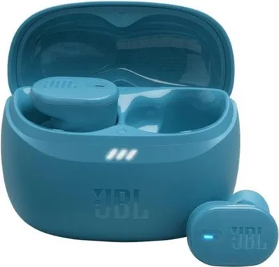 Obrázok produktu pre JBL Tune Buds 2, True Wireless Stereo (TWS), Hovor / hudba, 20 - 20000 Hz, 10,1 g, Slúchadlá s mikrofónom, Tyrkysová
