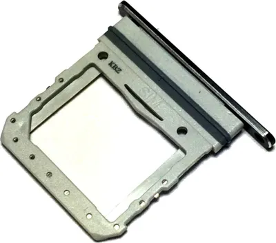 Produktbild von Simkartenhalter für Samsung Galaxy Z Flip 5G (SM-F707B), Original Ersatzteil, Mystisches Grau