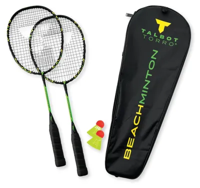 Produktbild von TALBOT torro Beachminton Set Farbe: schwarz-neongrün