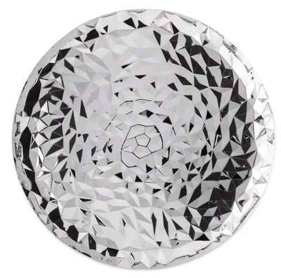 Rundes Serviertablett 40 cm, 18/10 Edelstahl, spiegelpoliert