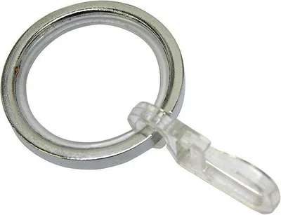 Image de Gardinia Anneaux pour rideaux avec insert coulissant pour Ø 20 mm bronze cm