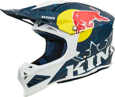 Produktbild von Kini Red Bull MXC1 Helm 1.0 blue/white S