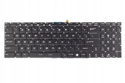 Produktbild von Tradebit - Klávesnica pre HP Elitebook | English US QWERTY INT | Plná kompatibilita | Vysokokvalitné materiály | Modely: 62 GL62 GE72 WS60