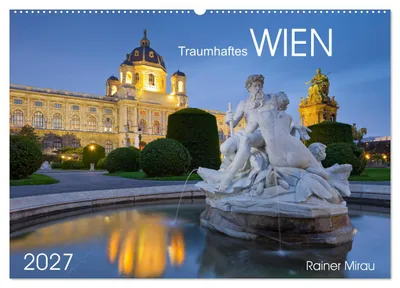 Produktbild von Traumhaftes Wien 2027 (Wandkalender 2027 DIN A2 quer), CALVENDO Monatskalender