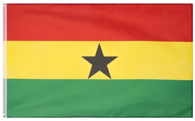Produktbild von Einheitsgröße MW-36|Ghana Flagge MUWO "Nations Together" 90 x 150 cm