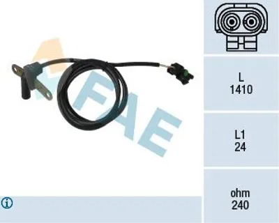Produktbild von FAE 79146 Kurbelwellensensor Impulsgeber für RENAULT ESPACE I (J11)