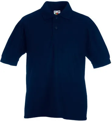 Produktbild von Fruit of the Loom - Kids 65/35 Piqué Polo - Deep Navy - 140