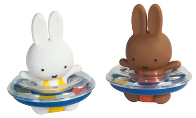 Produktbild von Rubo Toys Miffy und Nina Badfigure 2Var., Badetier, Junge/Mädchen, 0,83 Jahr(e), Kunststoff, Mehrfarbig