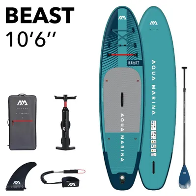Image de Aqua Marina BEAST 2022 Planche Stand Up Paddle gonflable Surfovací prkno BT-21BEP 320cm x 81cm x 15cm