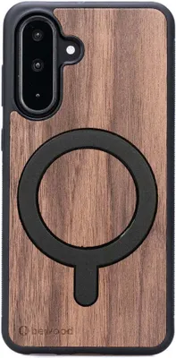 Produktbild von Bewood Holzhülle für Samsung Galaxy A36 5G AMERICAN WALNUT mit MagSafe