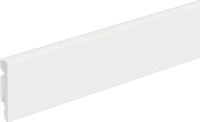 Produktbild von Neuhofer Fußleiste 220 cm x 60 x 11 mm weiß