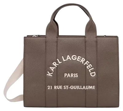 Obrázek produktu pro Karl Lagerfeld, kabelka Cabas Carré, barva taupe (světlě hnědá)