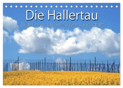 Immagine prodotto di Hallertau (calendario da tavolo 2027, formato DIN A5 orizzontale), calendario mensile CALVENDO