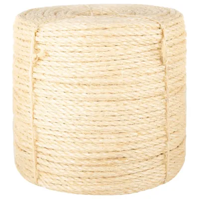 Zdjęcie produktu dla vidaXL Seil 100% Sizal 6 mm 50 m