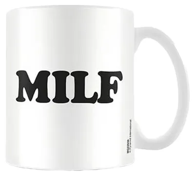 Produktbild von Pyramid International - "MILF" Kaffeebecher, 315ml CD1879 (Einheitsgröße) (Weiß)
