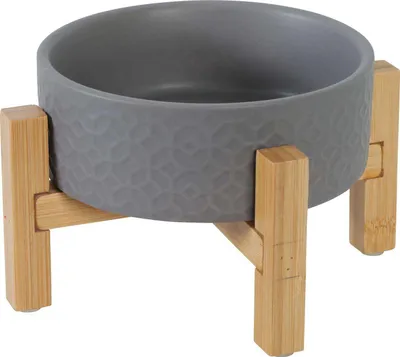 Zdjęcie produktu dla Miska ceramiczna KERAMO SOLO 300ml szara Zolux