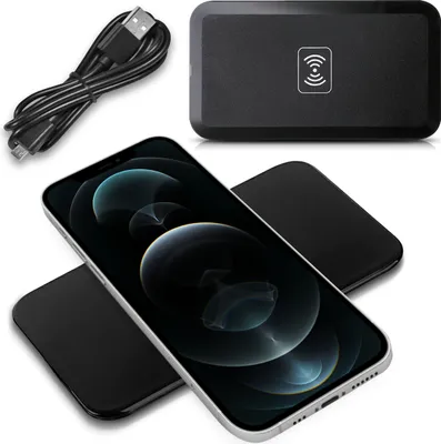 Produktbild von QI Schnell Ladegerät Kabellos Apple iPhone 12 Pro / Max Induktives Laden Charger