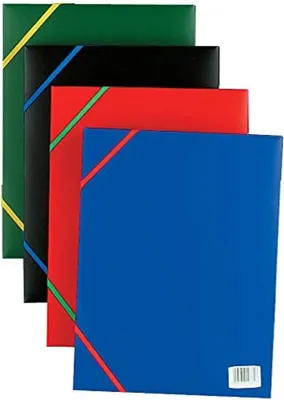 Produktbild von ELBA Eckspannermappe Standard DIN A4 aus PP schwarz