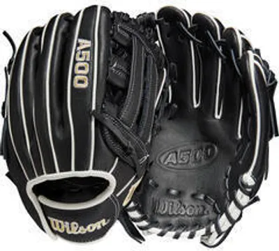 Obrázek produktu pro Wilson WBW100898105 10,5palcová kožená baseballová rukavice A500 pro mládež | Chytání levou rukou