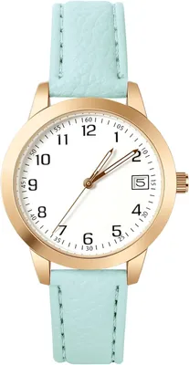 Produktbild von Damenuhr Leder, Damen Analog Quarz Uhr mit Datum, Uhren Damen Einfache Business Klassische Armbanduhr Lässig Quarzuhr Kleideruhr Nachtlicht