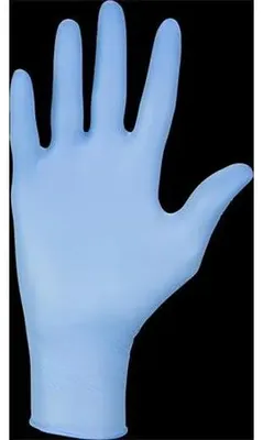 Produktbild von MERCATOR Nitrylex Classic Blau Einmalhandschuhe, Nitrilhandschuhe, puderfrei, Nitril, EN 374, EN 455, 100 Stück