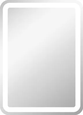 Produktbild von Badezimmerspiegel, beleuchtet, Touch-Steuerung, beschlagfrei, dimmbar, 3 Lichtfarben, 50x70, Silber