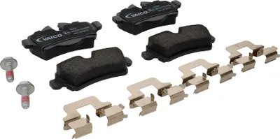Produktbild von VAICO V20-8161 Bremsbeläge Satz Hinten Bremsklötze für MINI Schrägheck (R56) Schrägheck (R50, R53) Clubman (R55) Cabrio (R57) Cabrio (R52)