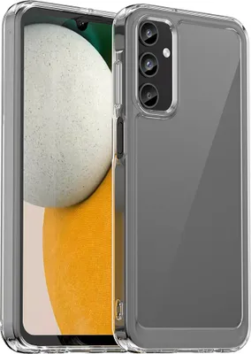 Immagine prodotto di Custodia per Samsung Galaxy A15 5G/4G trasparente, custodia protettiva in silicone TPU antiurto Trasparente
