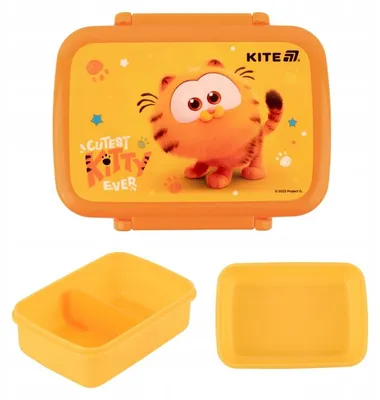 Zdjęcie produktu dla Śniadaniówka Lunchbox Z Przegródkami Do Szkoły 420Ml Garfield Kite