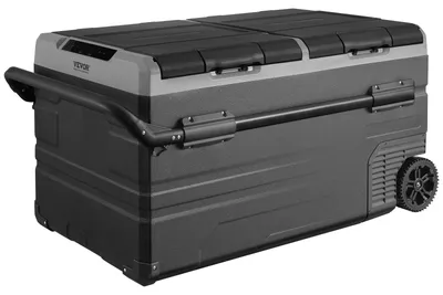 Immagine prodotto di Frigorifero per auto - Frigorifero portatile - Congelatore portatile - Mini frigorifero - Frigorifero per camper - Capacità: 115 litri