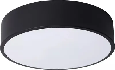 Immagine prodotto di Plafond 20 cm LED 12W nero rotondo UNAR Lucide