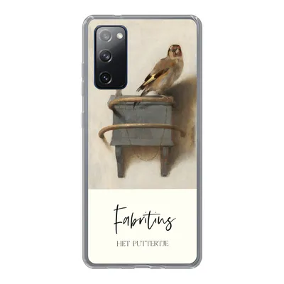 Produktbild von MuchoWow® Handyhülle Schutzhülle Hülle für Samsung Galaxy S20 FE Alte Meister - Der Stieglitz - Fabritius Silikon Softcase Handy Hülle - Abdeckung