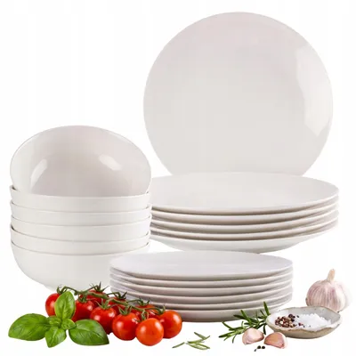 Produktbild von Tafelservice Prima Deco Porzellan cremefarben 36-teilig