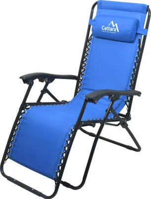Produktbild von Cattara 13518 - Camping Sessel liegend LIVORNO blau