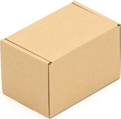 Produktbild von 20 Faltschachteln 126 x 86 x 85 mm Post Versandkartons Wellpappe Kartons braun