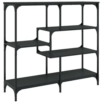 Produktbild von vidaXL Konsolentisch Schwarz 103x32x95 cm Holzwerkstoff