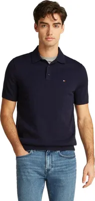 Produktbild von Tommy Hilfiger Kurzarm-Poloshirt dunkelblau