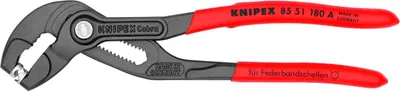 Produktbild von Knipex 85 51 180 A SB Federbandschellen-Zange ge