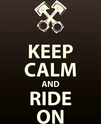 Produktbild von vianmo Holzschild 30x20 cm Keep Calm and Ride on