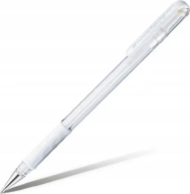 Produktbild von Hama Hybrid Gel Grip, Weiß, Weiß, 0,4 mm, 12 Stück(e)