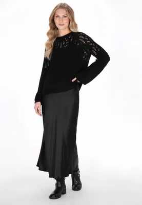 Image de Pull pour femme SAPORTA - noir, taille M/L